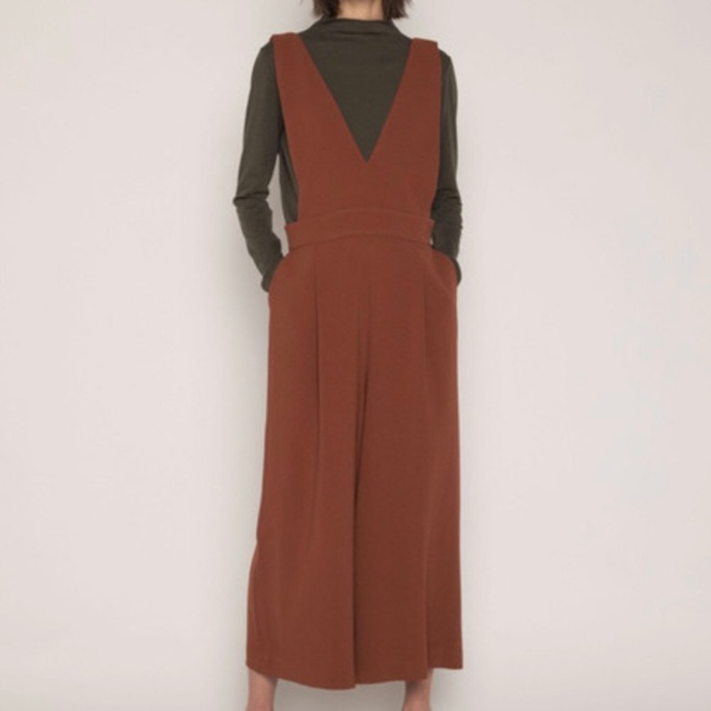 Brick Culotte Jumpsuit